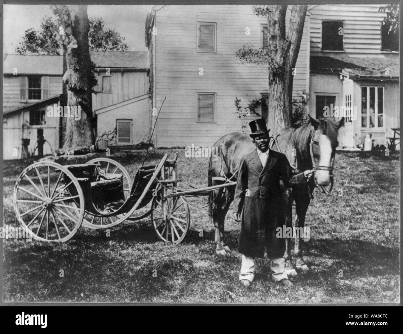 Buckner & la chaise à trois roues Banque D'Images