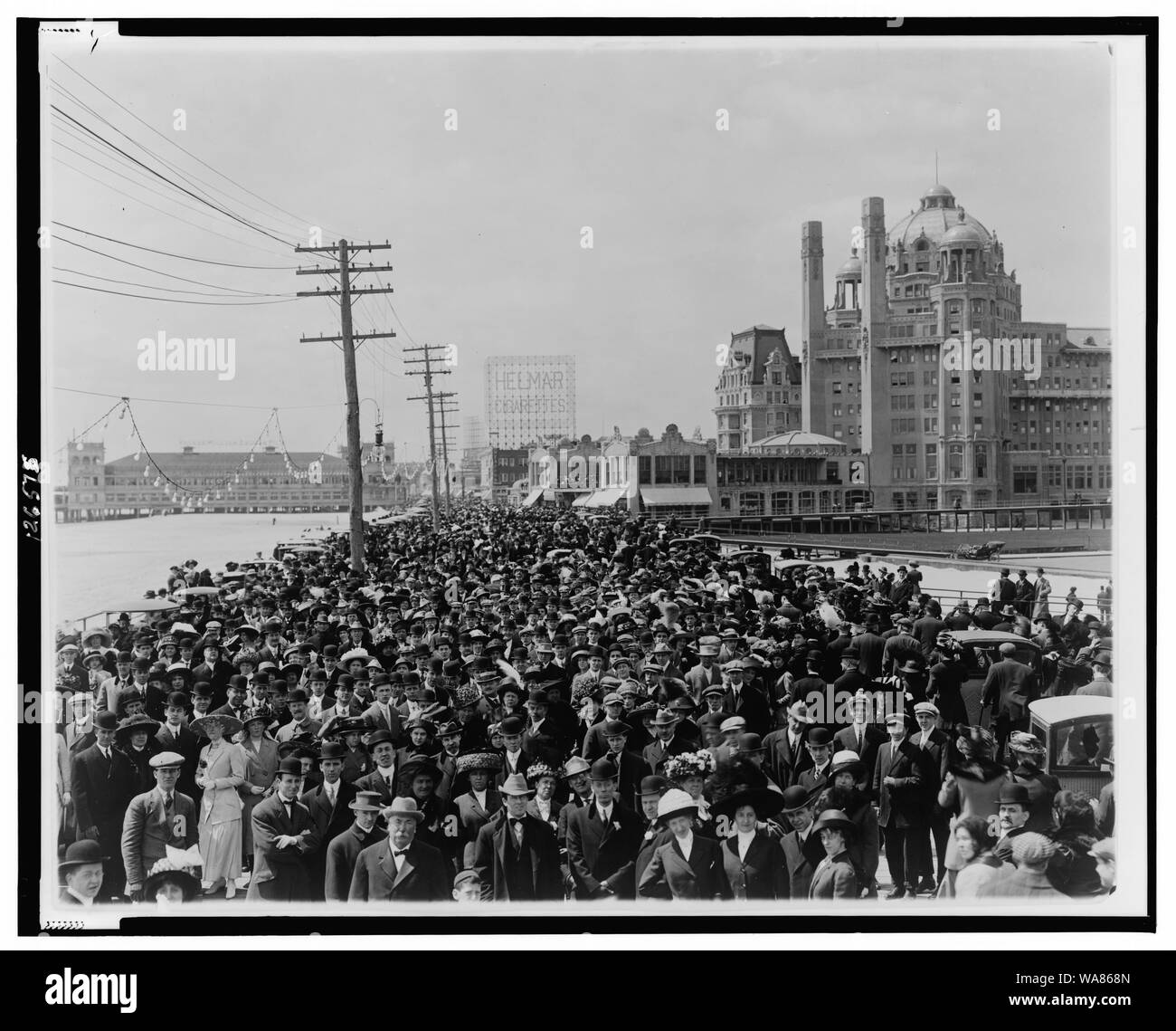 Bwalk. montrant l'avant de l'hôtel Blenheim, Atlantic City, N.J., 1911 / La géo. A. McKeague Co., Atlantic City, New Jersey. Banque D'Images