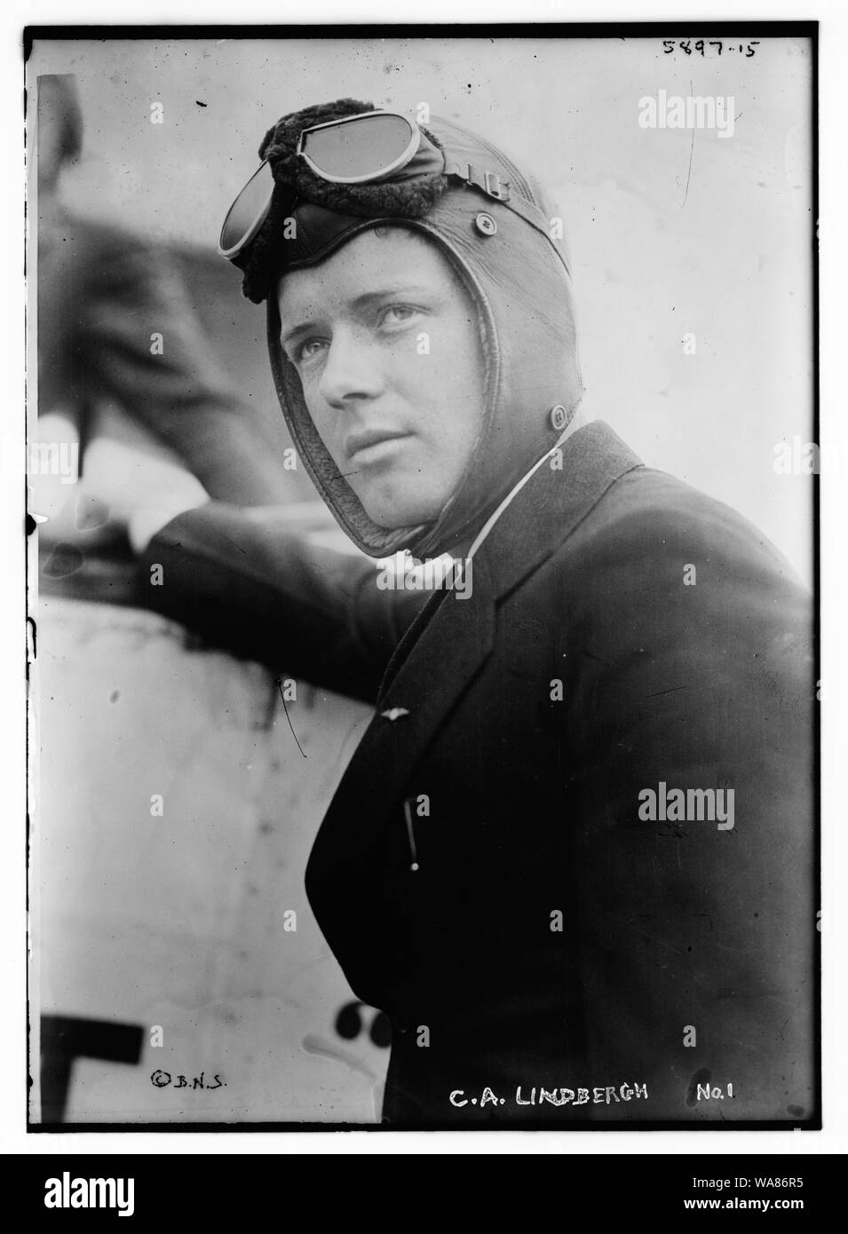 C. A. Lindbergh Banque D'Images