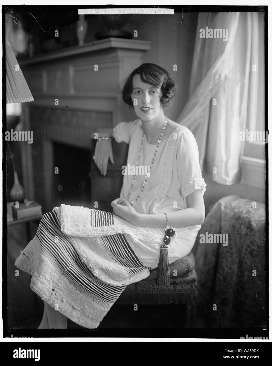 CECIL, JOHN, Mme. Banque D'Images