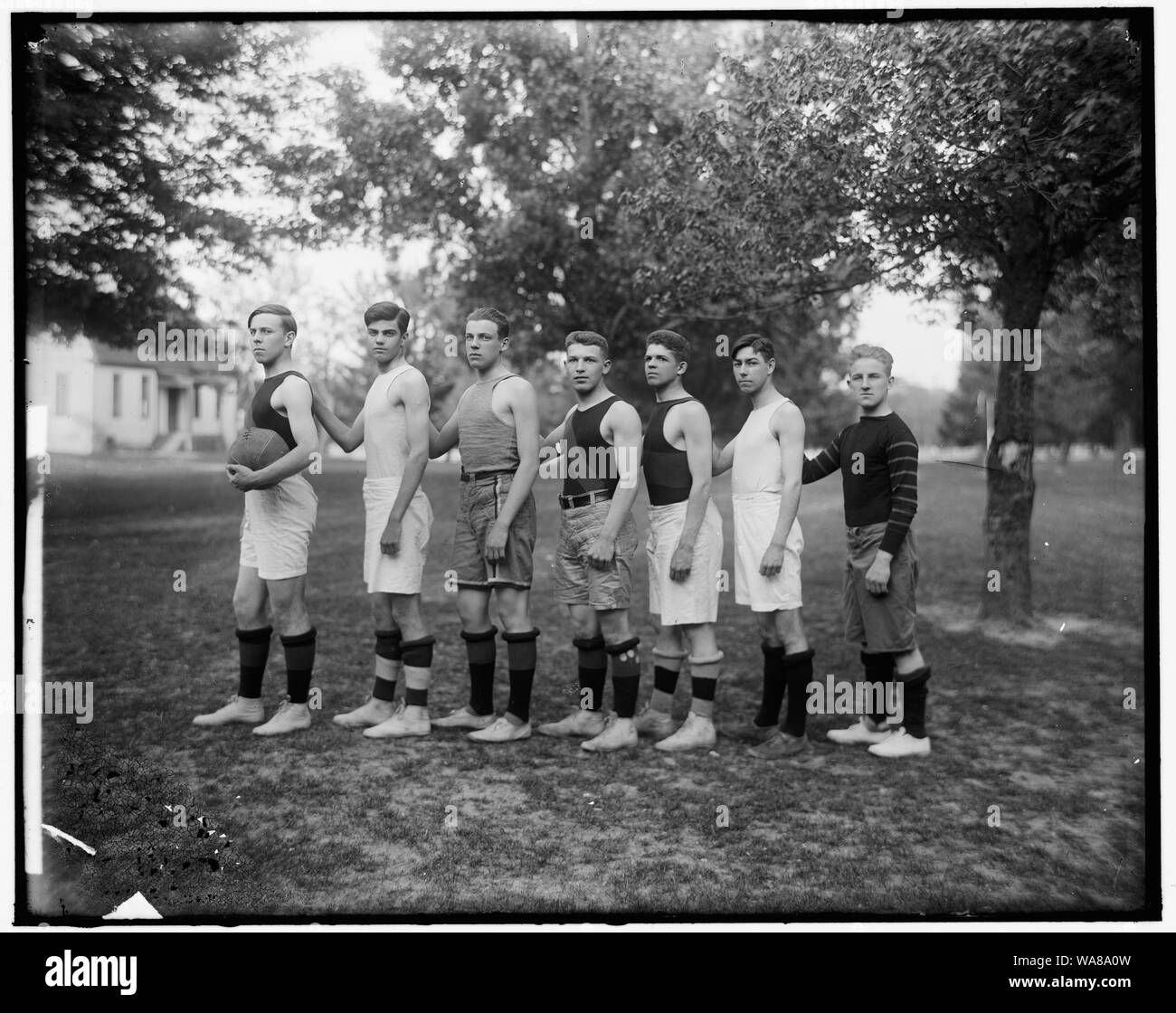 CHARLOTTE HALL. Basket-ball Banque D'Images