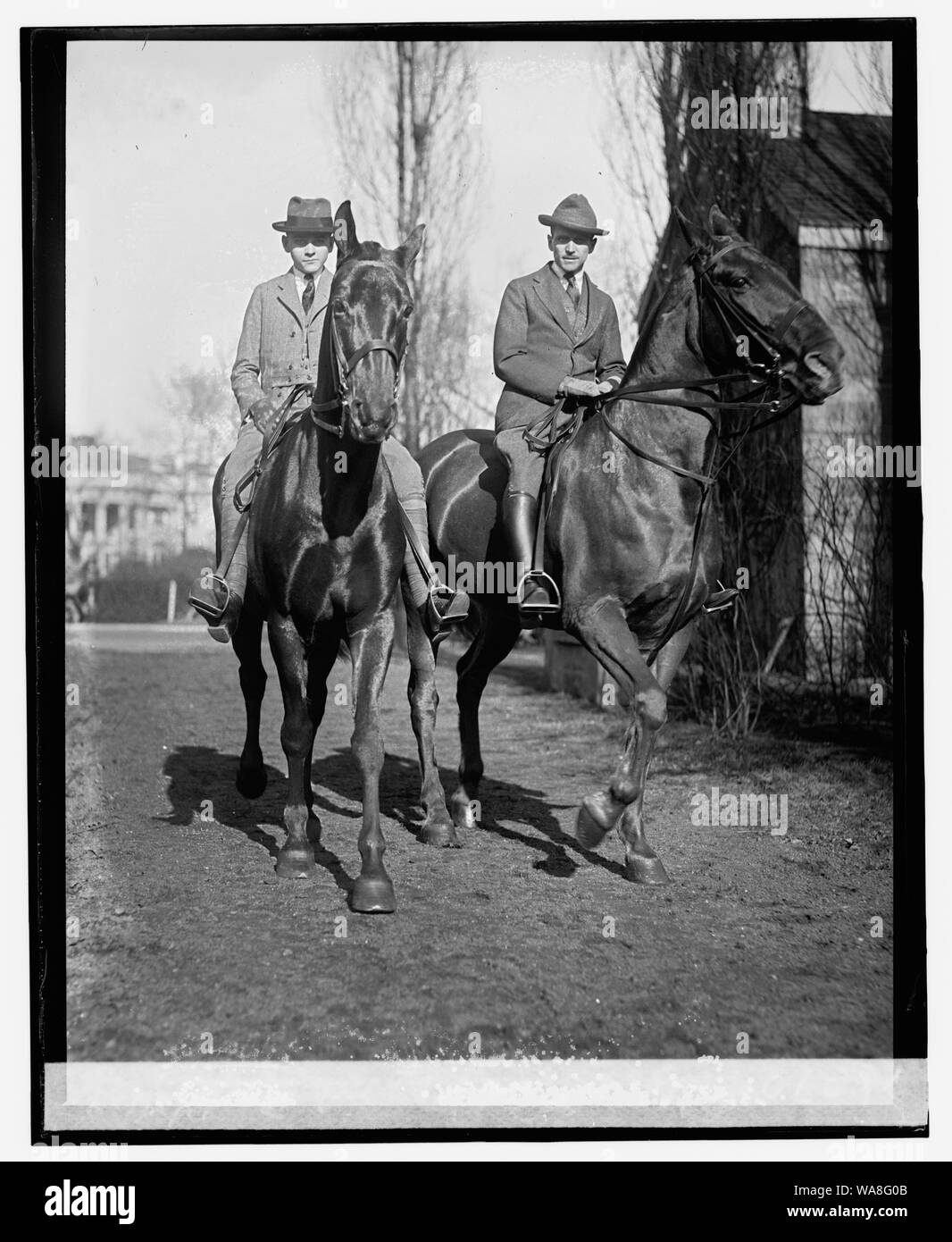 Calvin Coolidge & Dr. Boone, 12/24/23 Banque D'Images