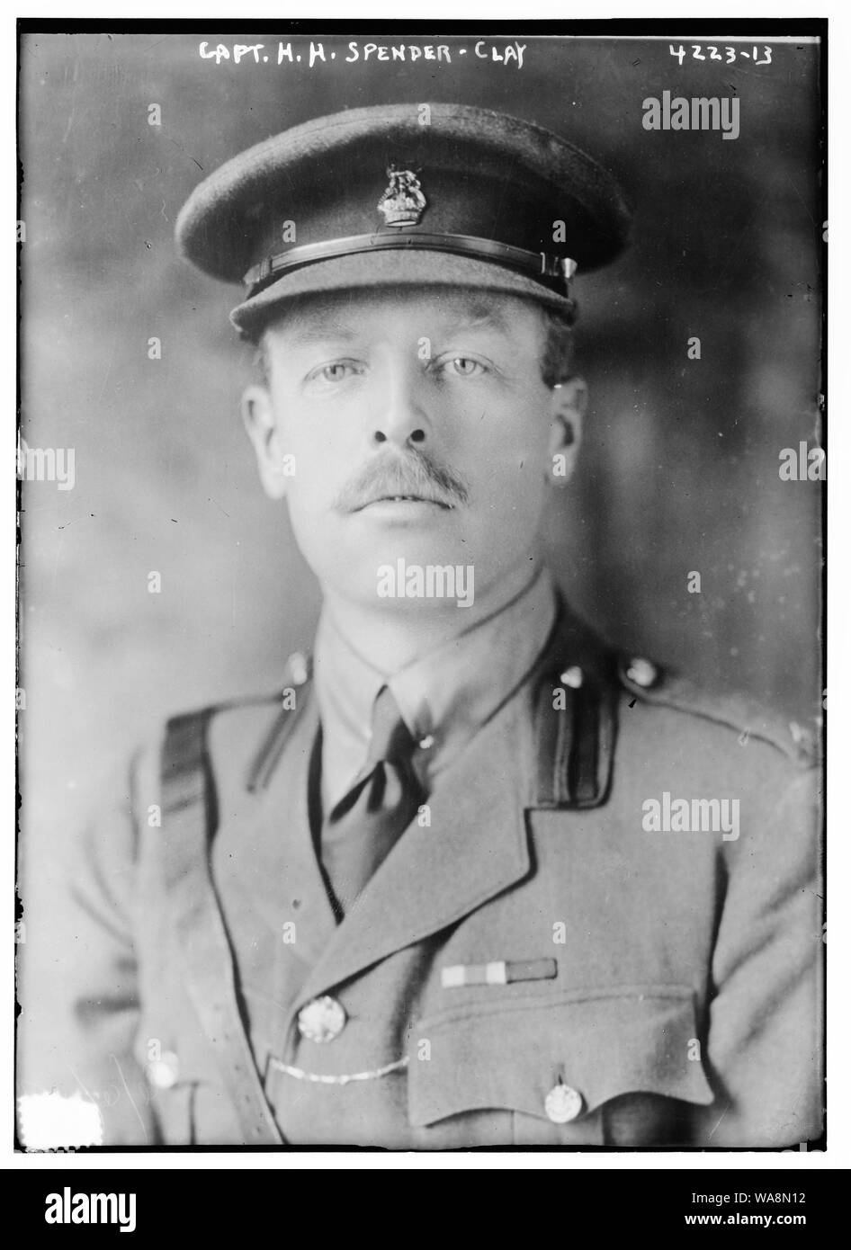 Le capitaine H.H. Spender - argile Banque D'Images