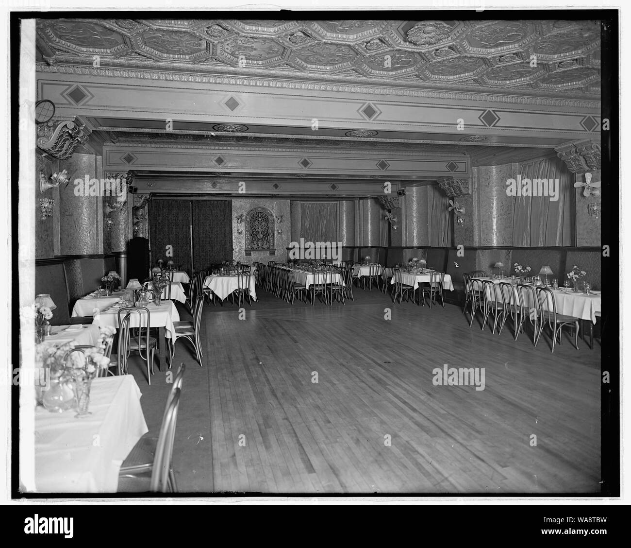 Carlton Hotel, night club Banque D'Images