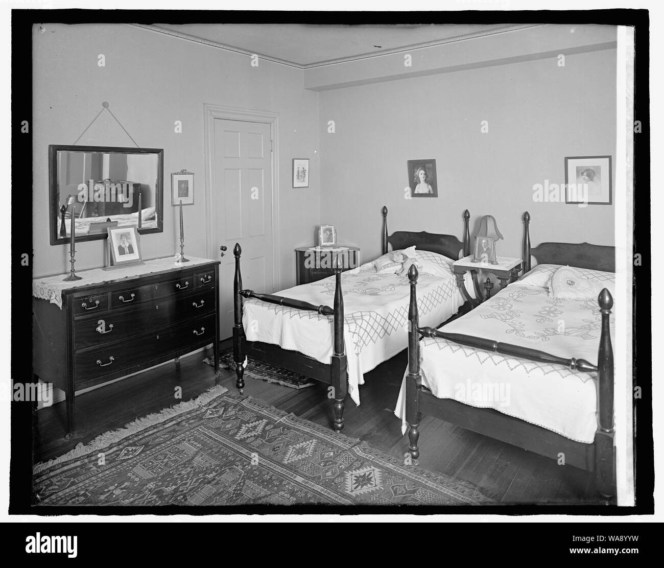 Hôtels particuliers, la cathédrale [Washington] Banque D'Images