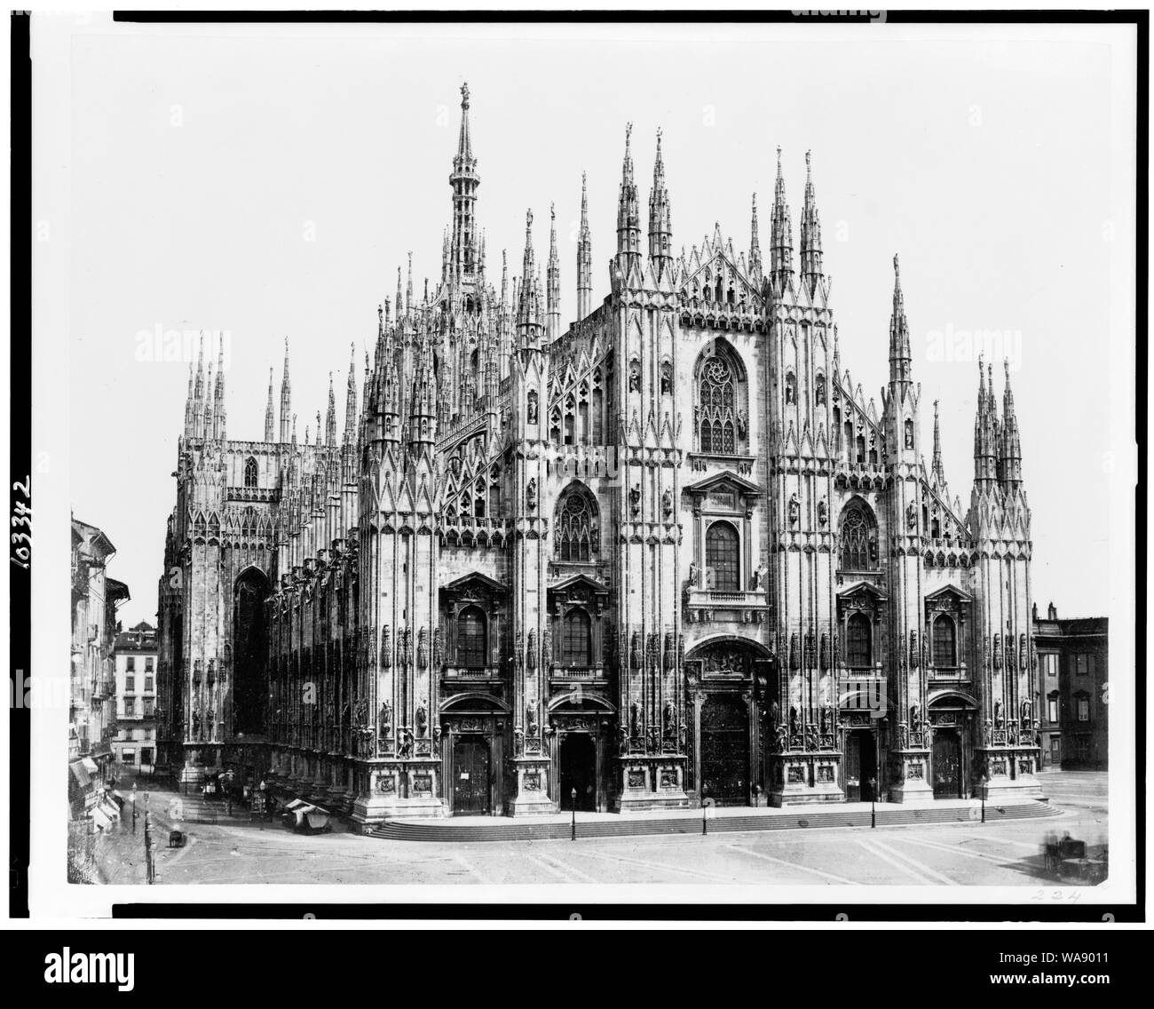Cathédrale. Milan Banque D'Images