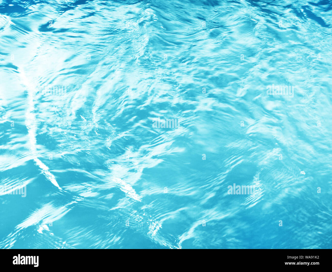 L'eau bleu douce texture background Banque D'Images