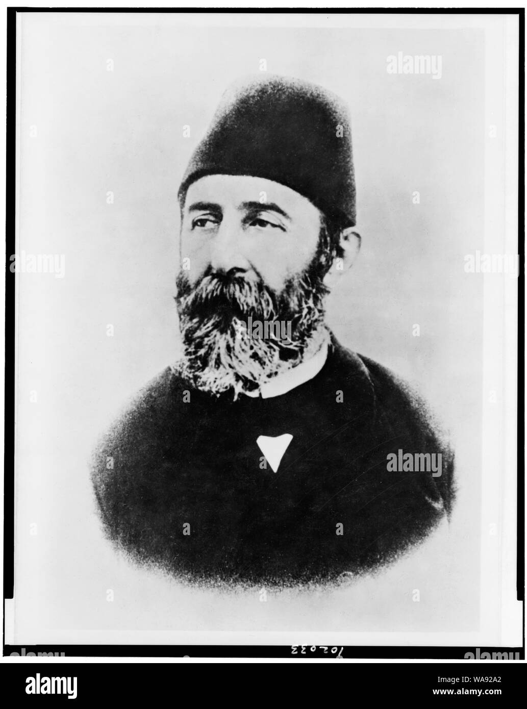 Cemal Paşa, tête-et-épaules portrait, face vers la gauche Banque D'Images