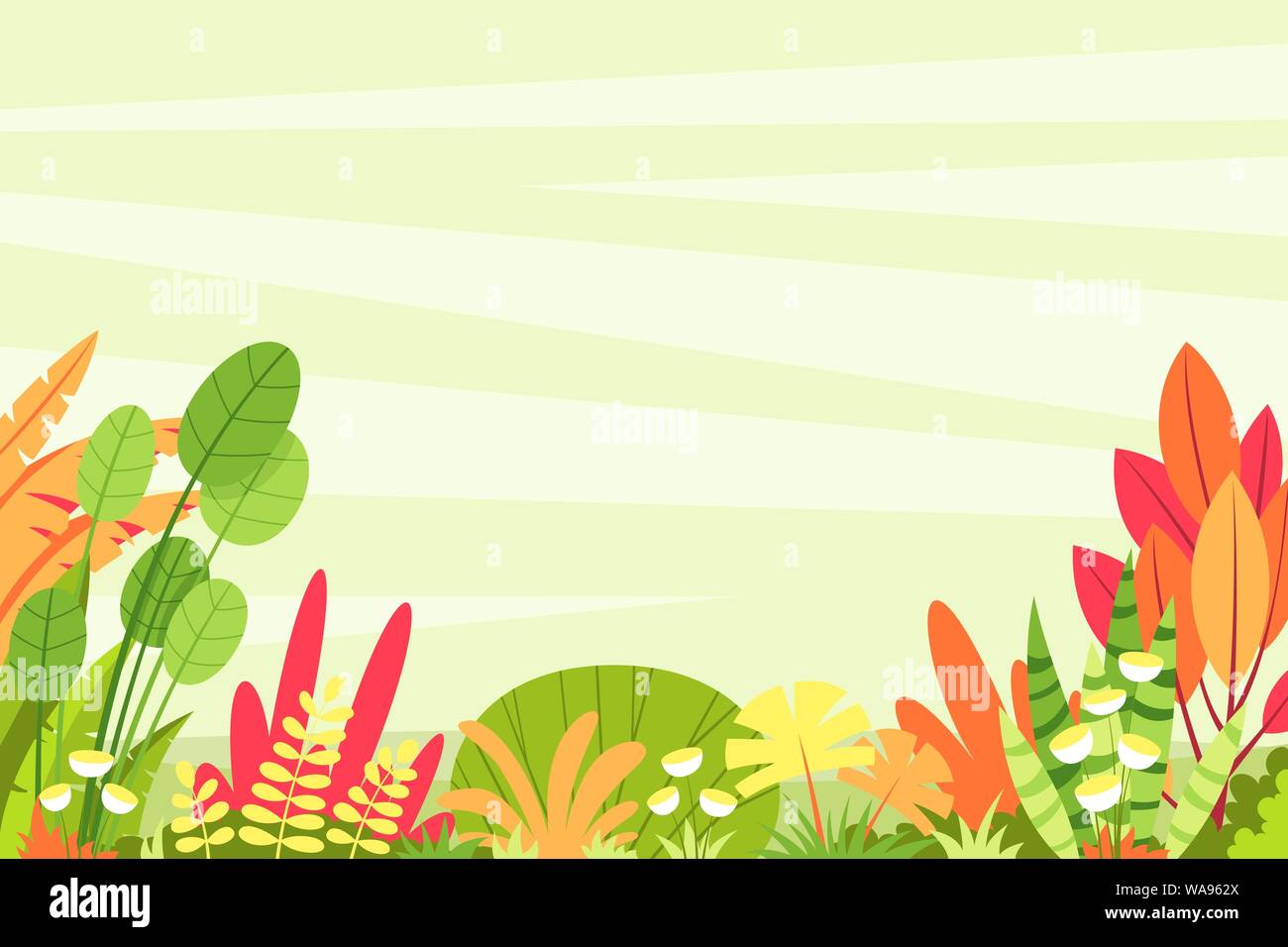 Télévision nature fond avec copie espace pour texte, bannière, carte de souhaits, l'affiche et la publicité Illustration de Vecteur