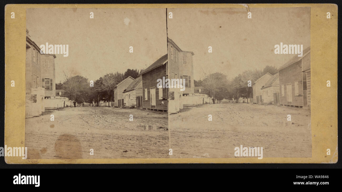 Charles Street, Beaufort Banque D'Images