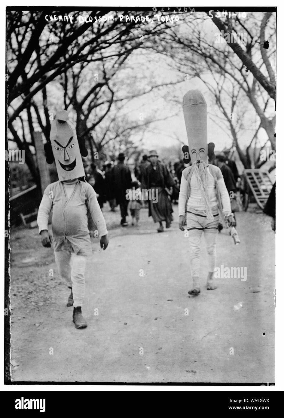 Cherry Blossom Parade, Tokyo Banque D'Images