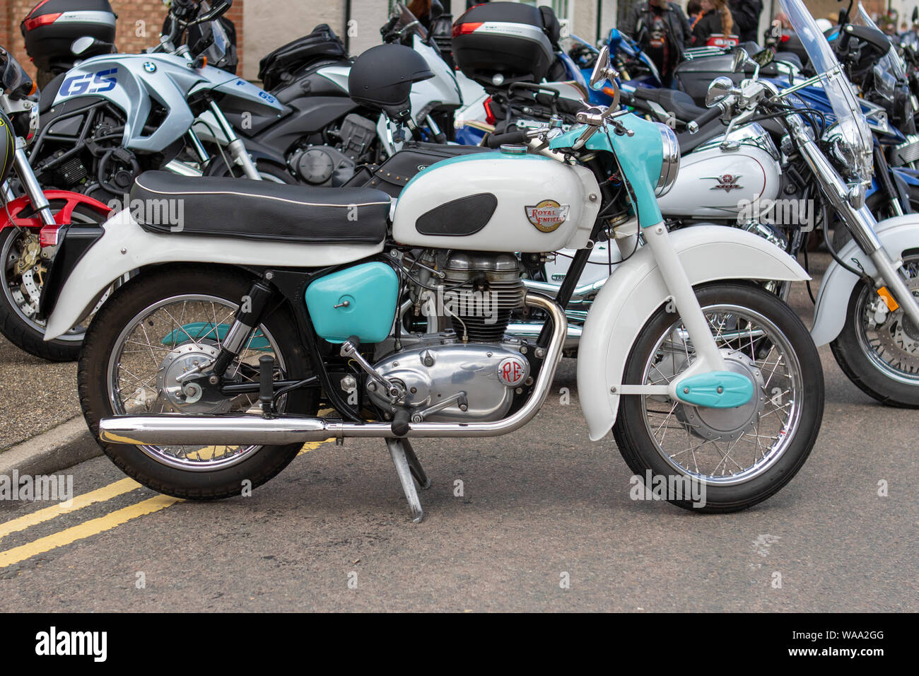 Royal Enfield 250 Crusader Banque D'Images