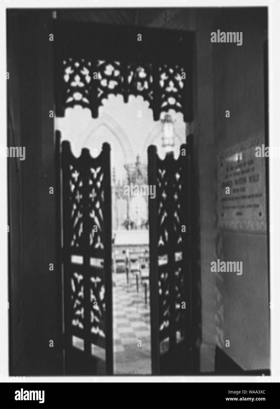 Chapelle Christ Church, Greenwich, Connecticut. Banque D'Images