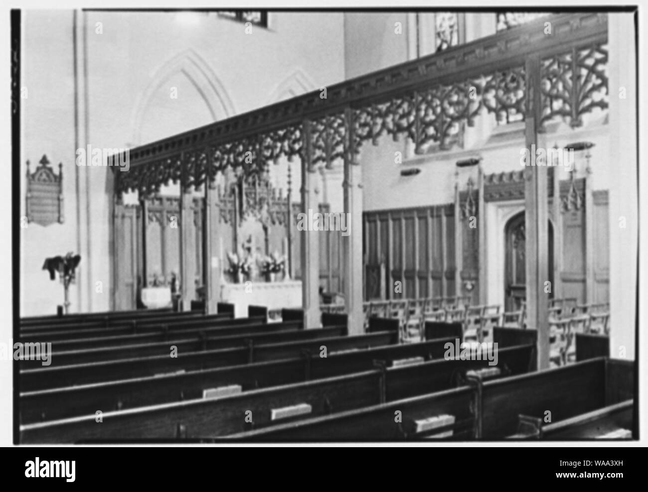 Chapelle Christ Church, Greenwich, Connecticut. Banque D'Images