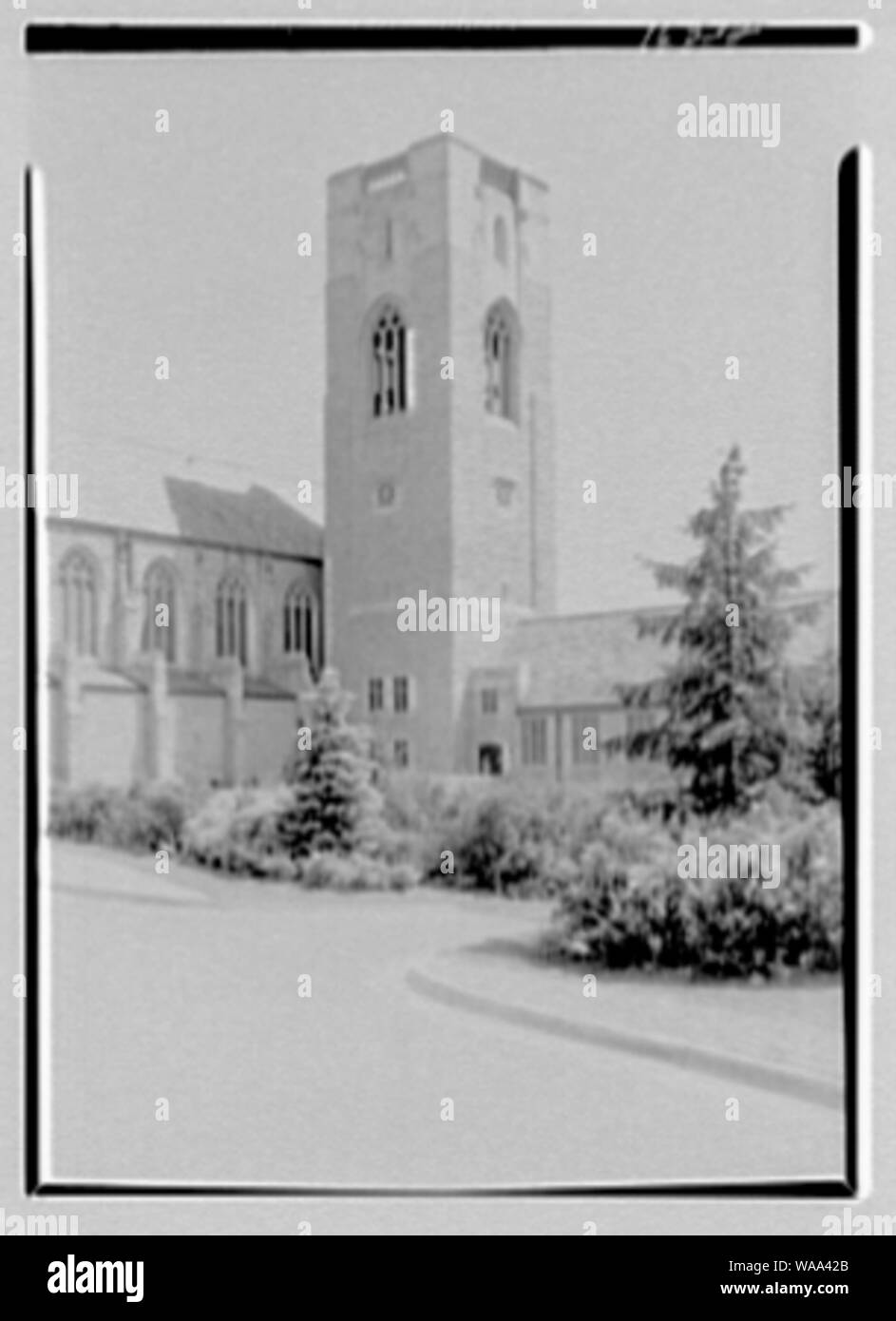 Christ Church, Grosse Pointe Farms, Michigan. Banque D'Images