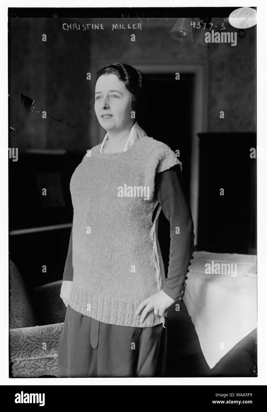 Christine Miller Banque D'Images