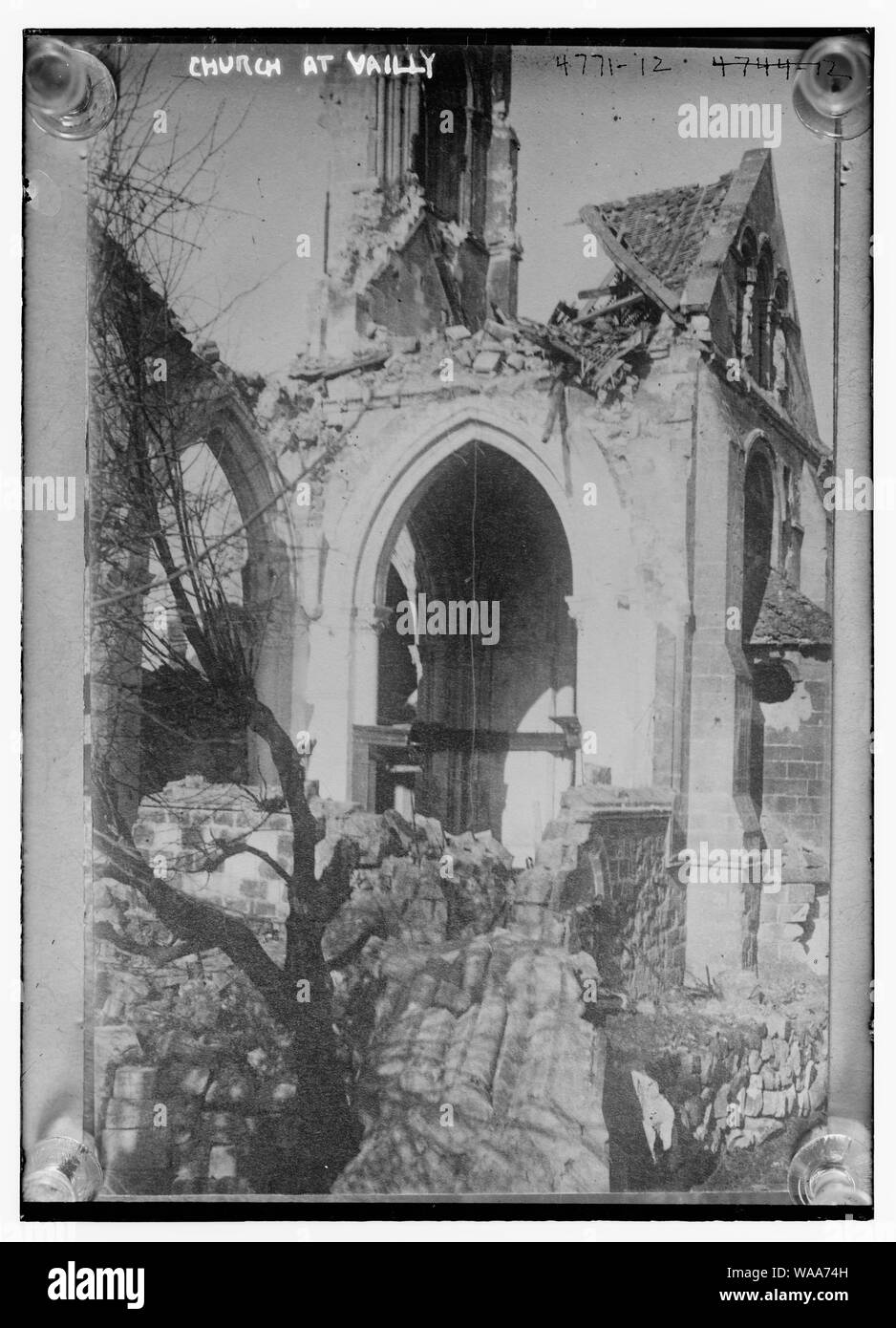 Église à Vailly Banque D'Images