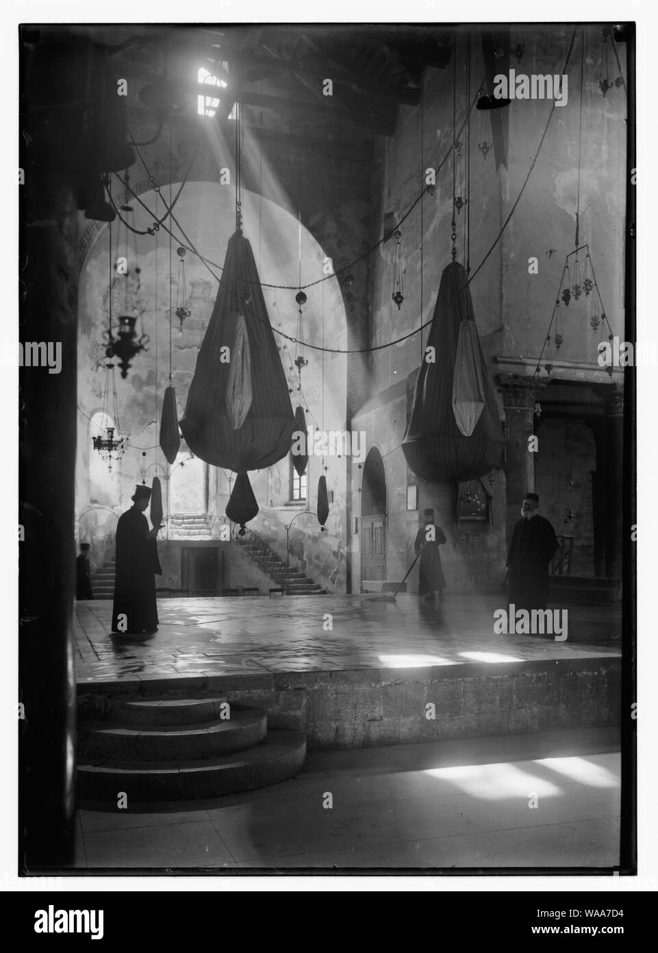 Église de la nativité interiors, l'art Banque D'Images