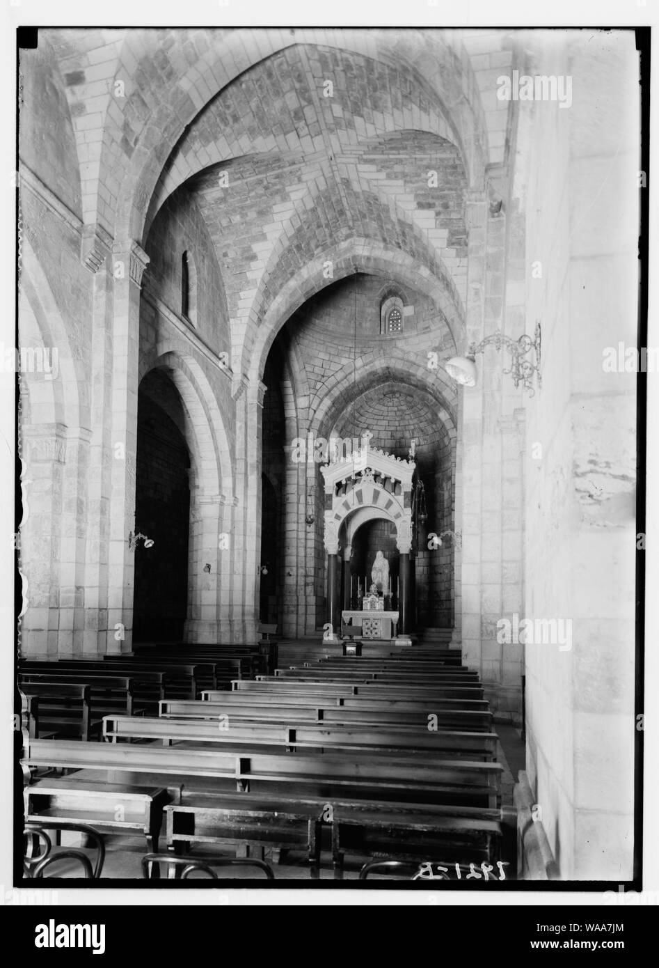 Eglise de Sainte-Anne,[int érieur] Banque D'Images