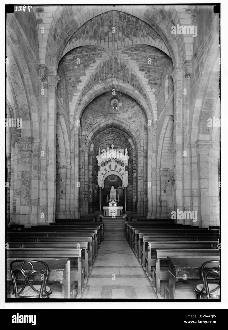 Eglise de Sainte-Anne,[int érieur] Banque D'Images