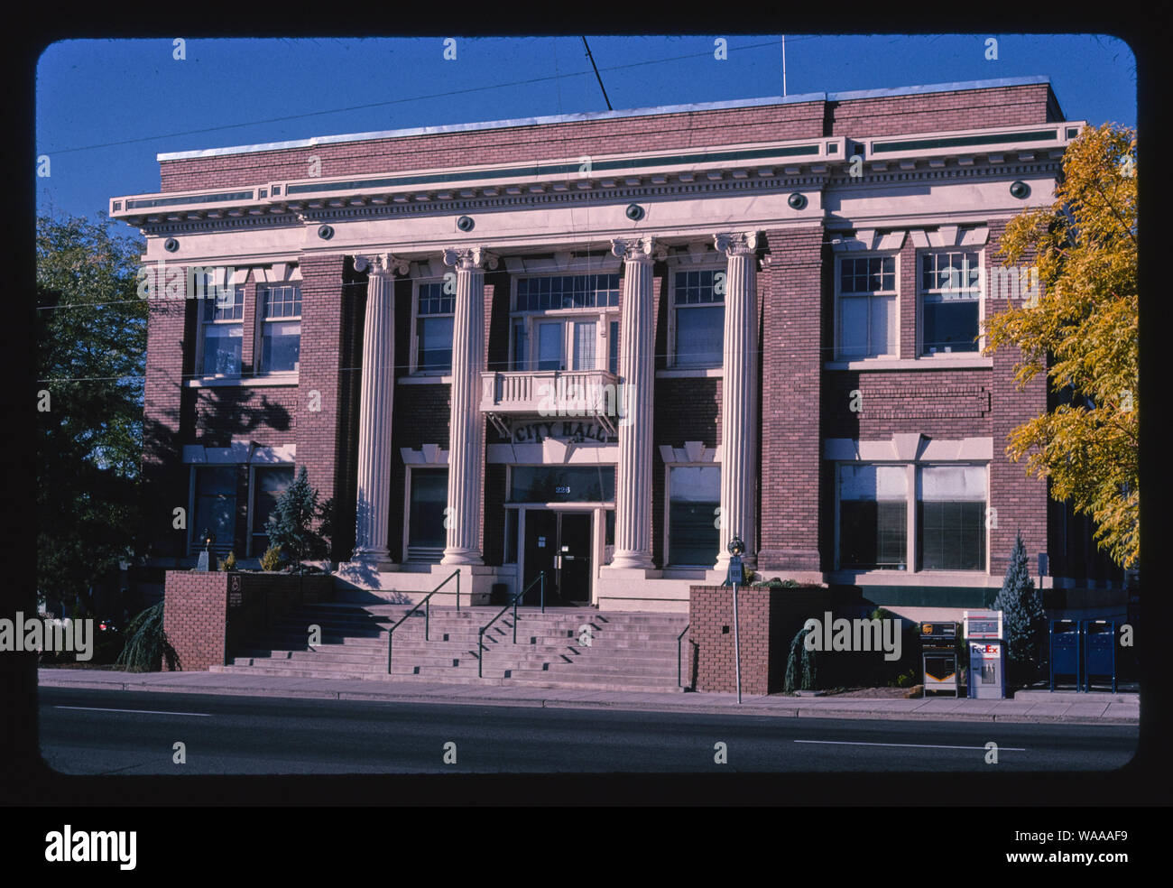 L'hôtel de ville, l'angle 2, 5e Rue S., Klamath Falls, Oregon Banque D'Images L'hôtel de ville, l'angle 2, 5e Rue S., Klamath Falls, Oregon Banque D'Images