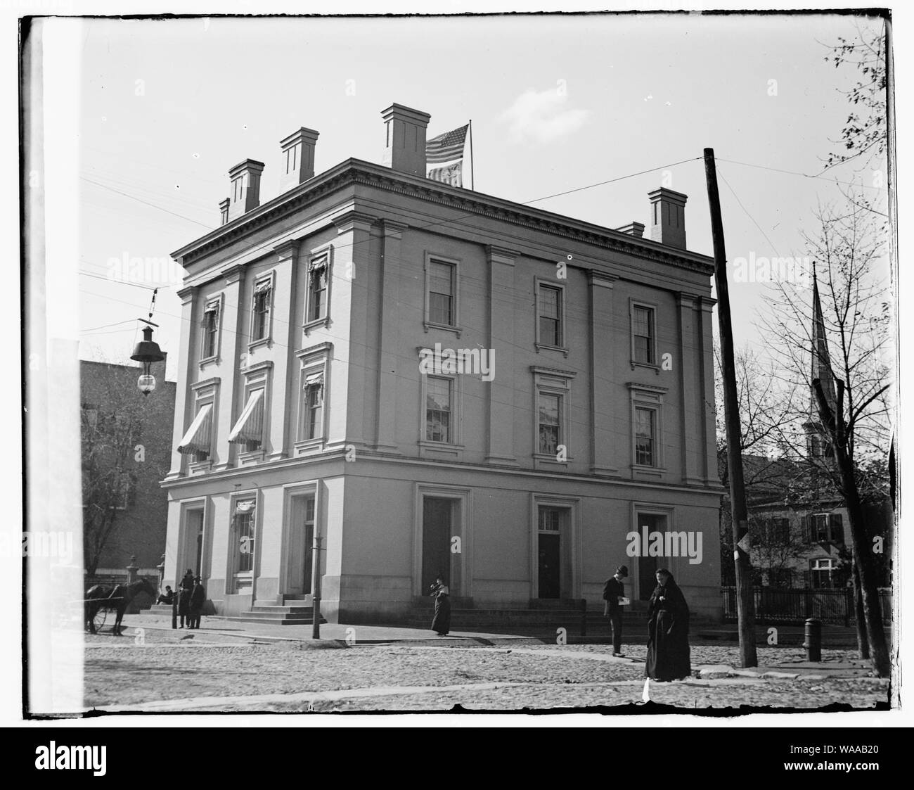 Ville bureau de poste et Custom House, Alexandria, [Virginie] Banque D'Images