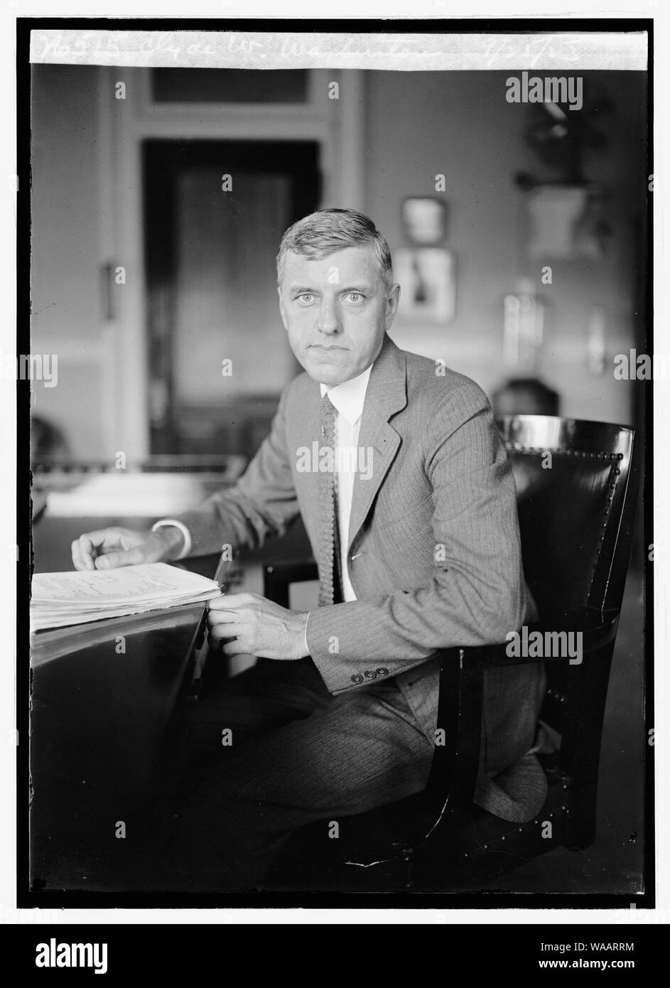 Clyde W. Warbuton, 9/25/23 Banque D'Images