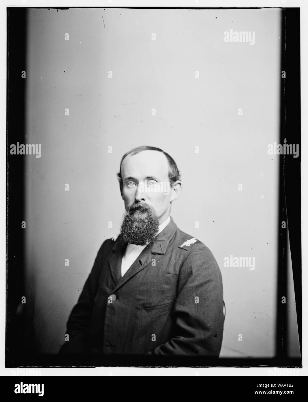 Co. Ira G Grover, 7e Ind. Inf. Banque D'Images
