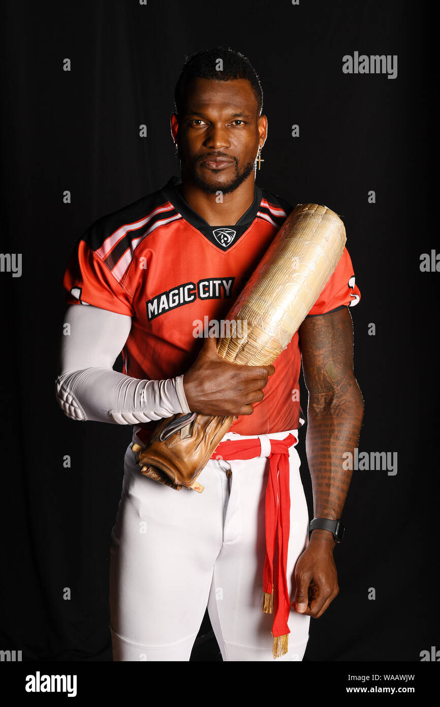 Miami, FL, USA. Août 16, 2019. La ville magique de l'équipe au portrait Jai-Alai Magic City Casino le 16 août 2019 à Miami, en Floride. Credit : Mpi04/media/Alamy Punch Live News Banque D'Images