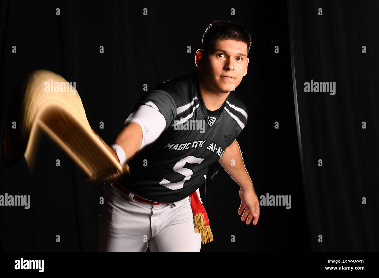 Miami, FL, USA. Août 16, 2019. La ville magique de l'équipe au portrait Jai-Alai Magic City Casino le 16 août 2019 à Miami, en Floride. Credit : Mpi04/media/Alamy Punch Live News Banque D'Images