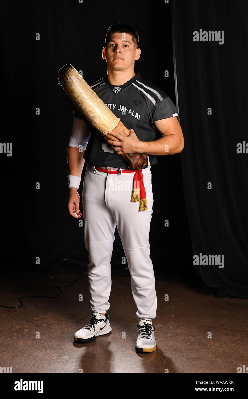 Miami, FL, USA. Août 16, 2019. La ville magique de l'équipe au portrait Jai-Alai Magic City Casino le 16 août 2019 à Miami, en Floride. Credit : Mpi04/media/Alamy Punch Live News Banque D'Images