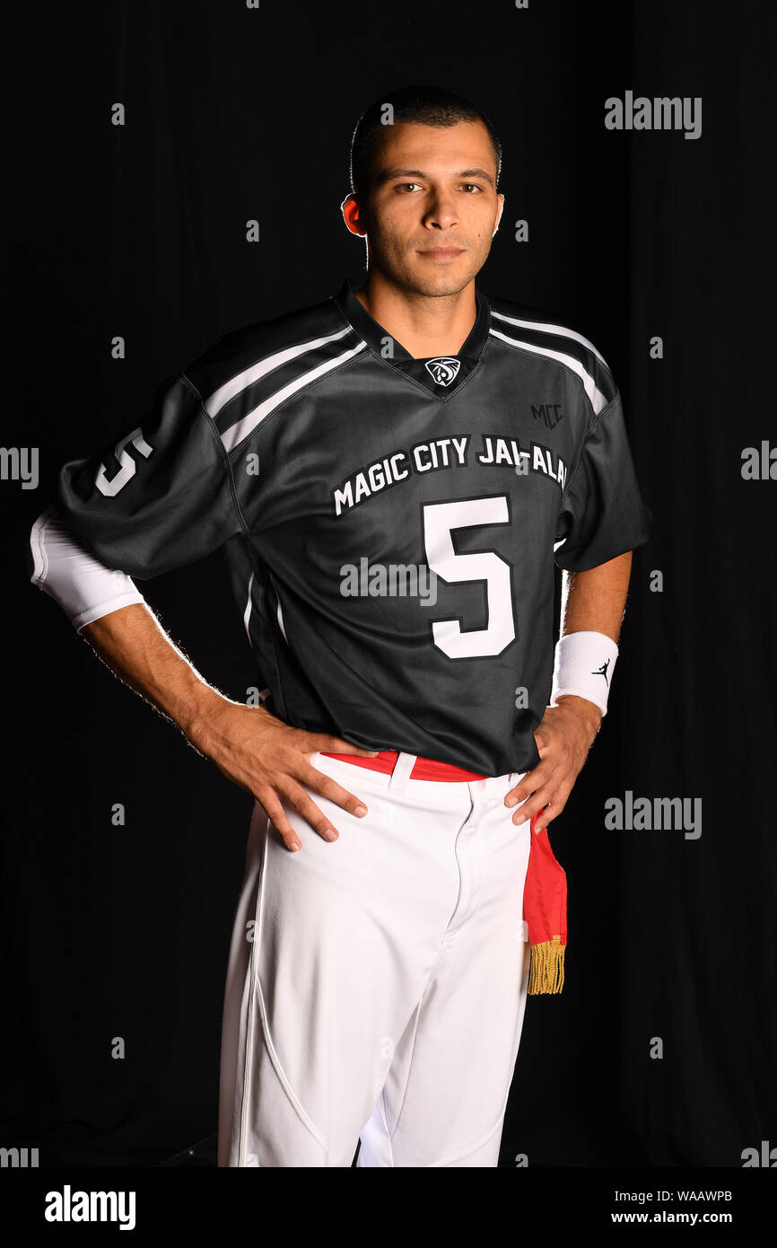 Miami, FL, USA. Août 16, 2019. La ville magique de l'équipe au portrait Jai-Alai Magic City Casino le 16 août 2019 à Miami, en Floride. Credit : Mpi04/media/Alamy Punch Live News Banque D'Images