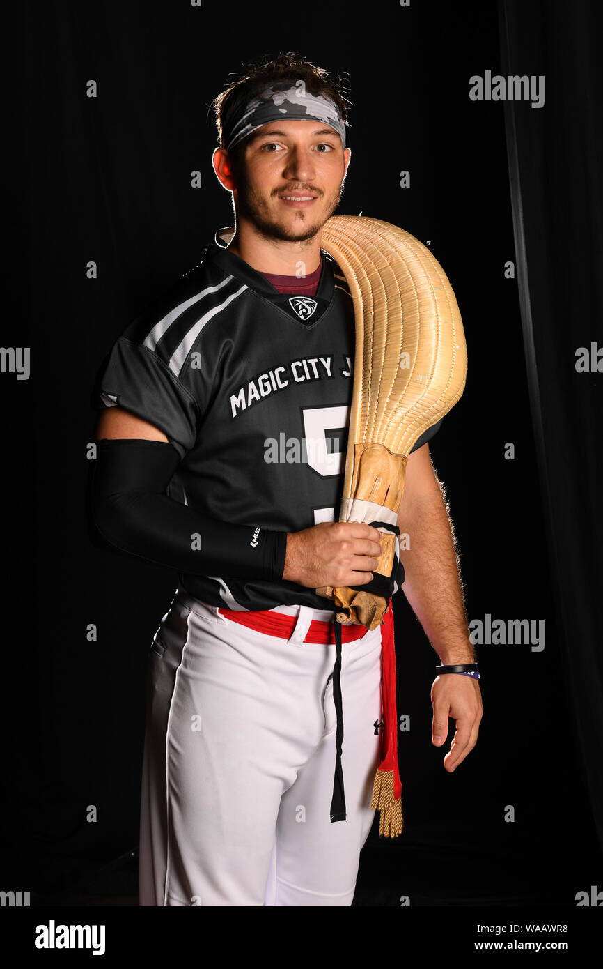 Miami, FL, USA. Août 16, 2019. La ville magique de l'équipe au portrait Jai-Alai Magic City Casino le 16 août 2019 à Miami, en Floride. Credit : Mpi04/media/Alamy Punch Live News Banque D'Images