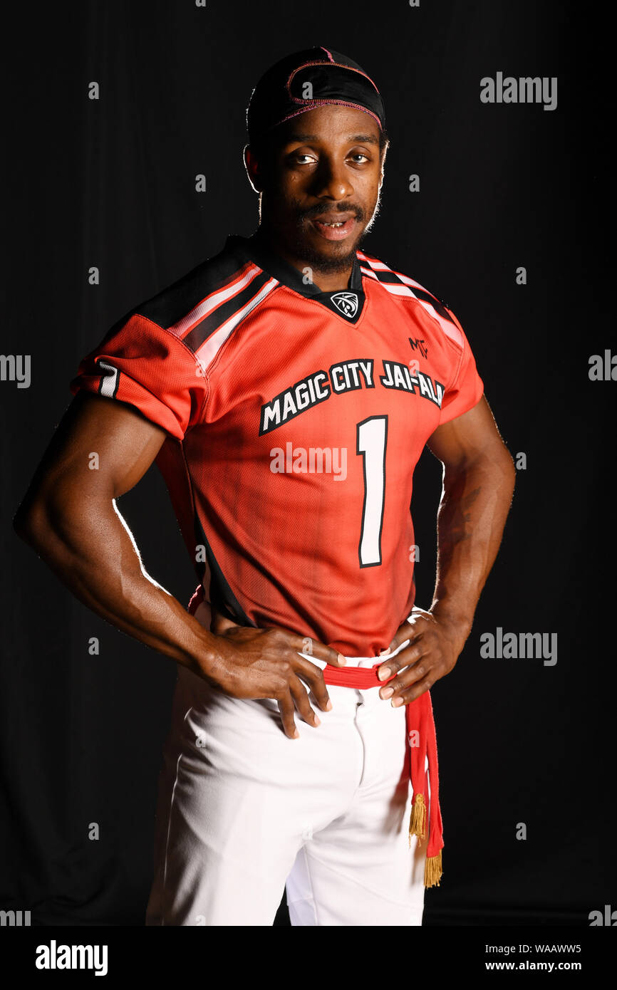 Miami, FL, USA. Août 16, 2019. La ville magique de l'équipe au portrait Jai-Alai Magic City Casino le 16 août 2019 à Miami, en Floride. Credit : Mpi04/media/Alamy Punch Live News Banque D'Images