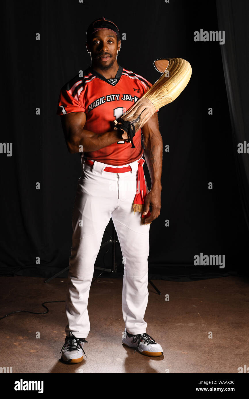 Miami, FL, USA. Août 16, 2019. La ville magique de l'équipe au portrait Jai-Alai Magic City Casino le 16 août 2019 à Miami, en Floride. Credit : Mpi04/media/Alamy Punch Live News Banque D'Images