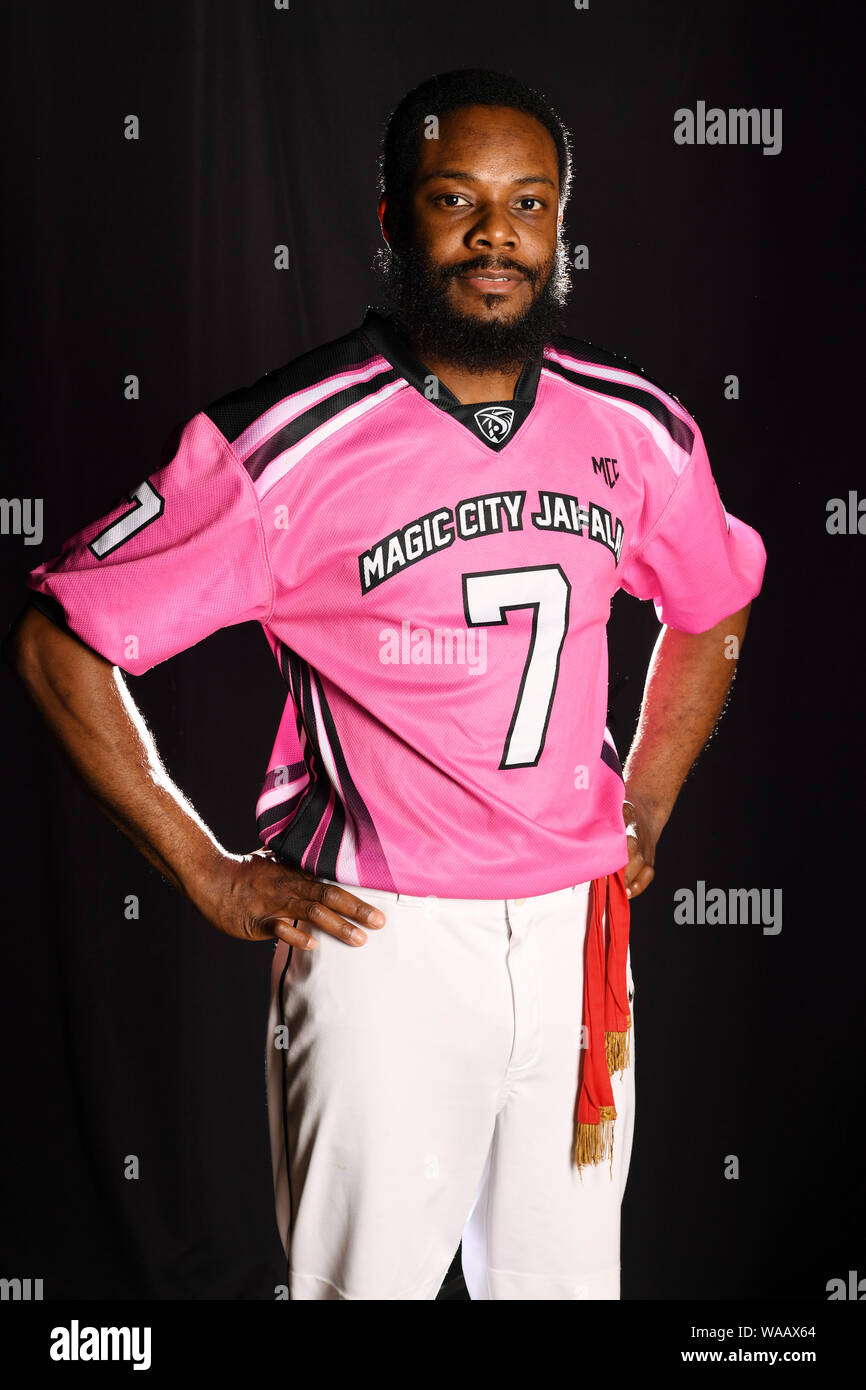 Miami, FL, USA. Août 16, 2019. La ville magique de l'équipe au portrait Jai-Alai Magic City Casino le 16 août 2019 à Miami, en Floride. Credit : Mpi04/media/Alamy Punch Live News Banque D'Images