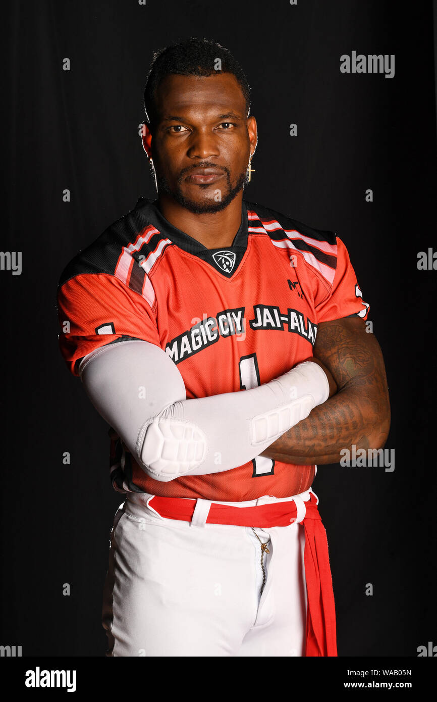 Miami, FL, USA. Août 16, 2019. La ville magique de l'équipe au portrait Jai-Alai Magic City Casino le 16 août 2019 à Miami, en Floride. Credit : Mpi04/media/Alamy Punch Live News Banque D'Images