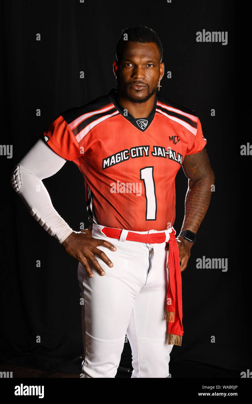 MIAMI, FLORIDE - le 16 août : Magic City portrait à l'équipe de Jai-Alai Magic City Casino le 16 août 2019 à Miami, en Floride. Credit : mpi04/MediaPunch Banque D'Images