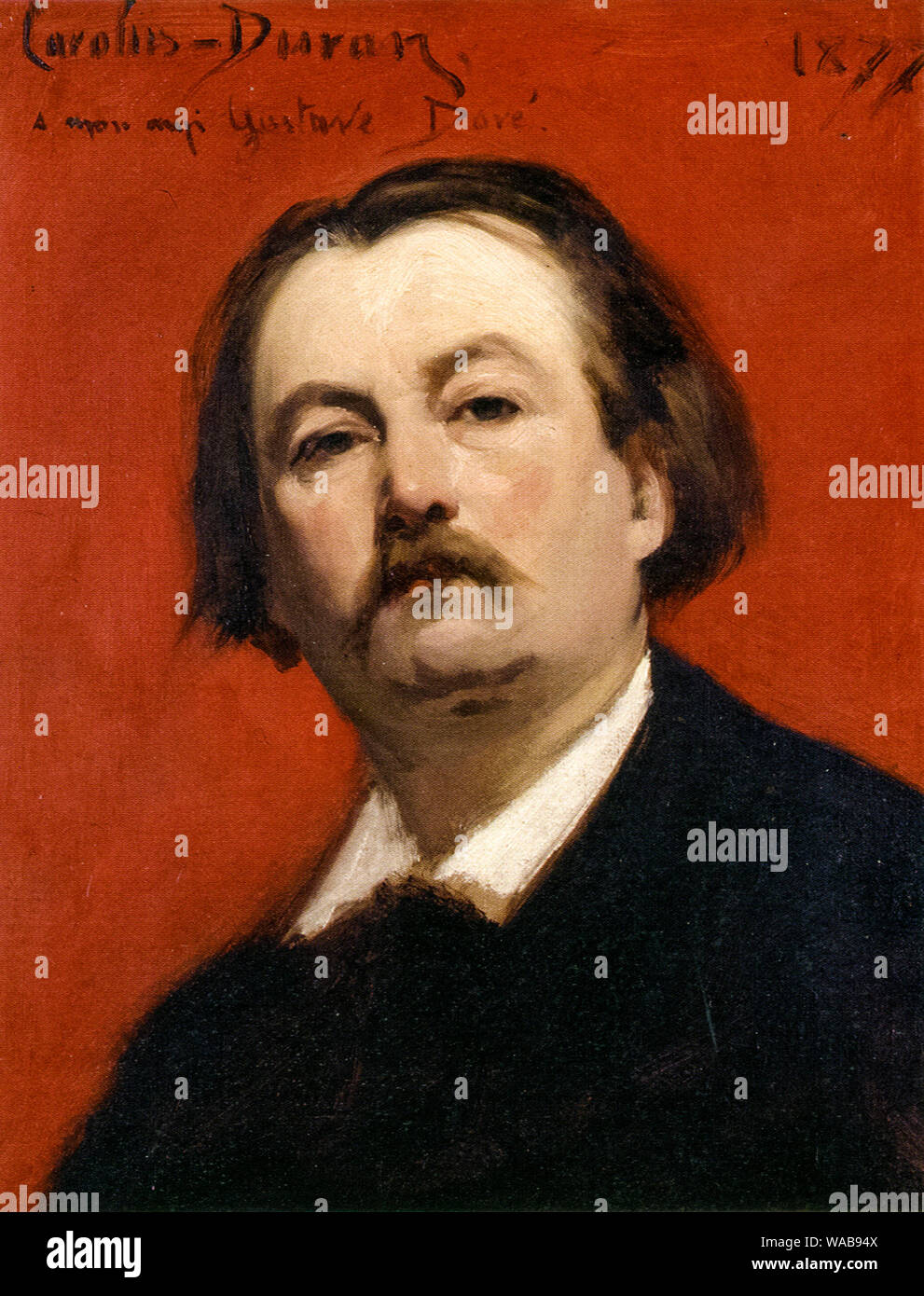 Carolus-Duran : Portrait de Gustave doré, 1832-1883, peinture à l'huile sur toile, 1877 Banque D'Images
