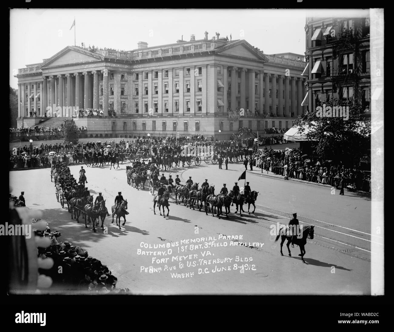 Défilé de Colomb, 8 juin 1912 Banque D'Images