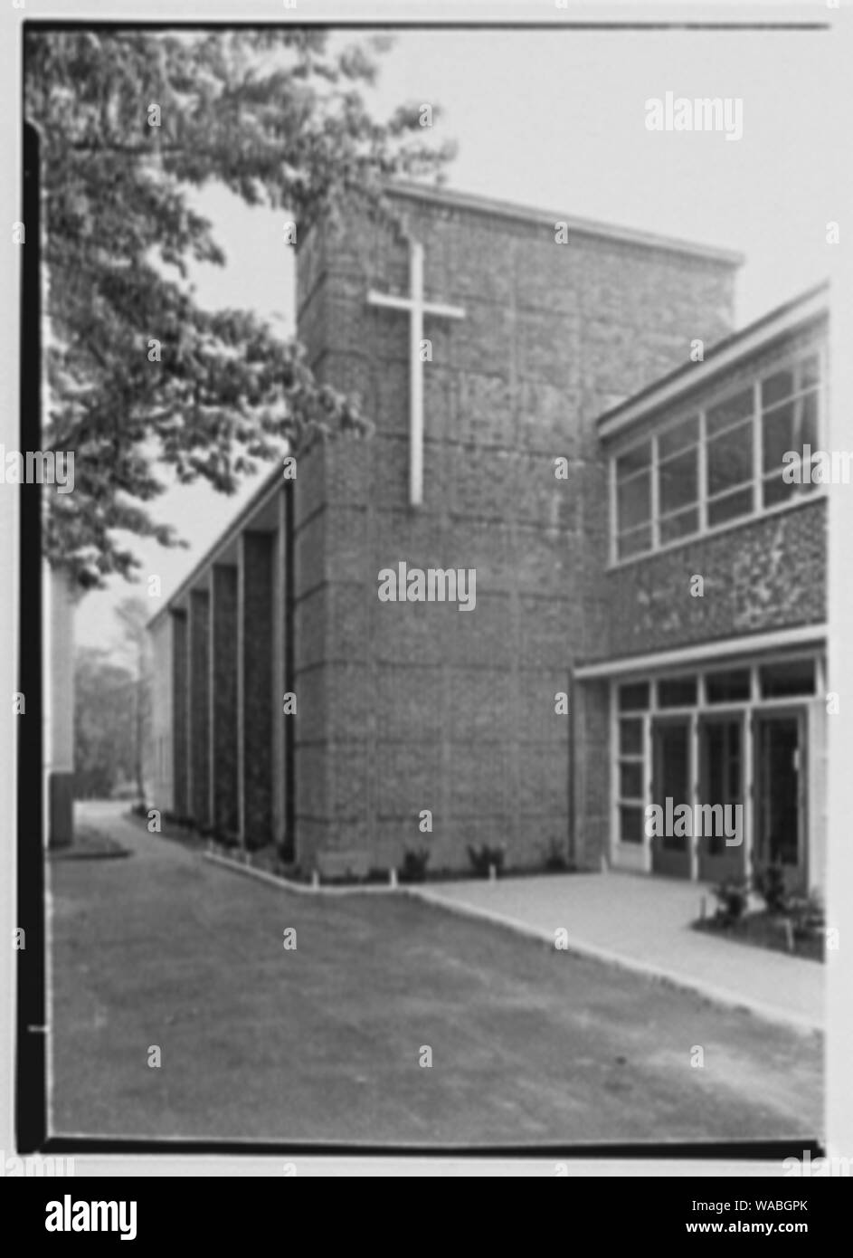 Community Church, Glen Rock, New Jersey. Banque D'Images