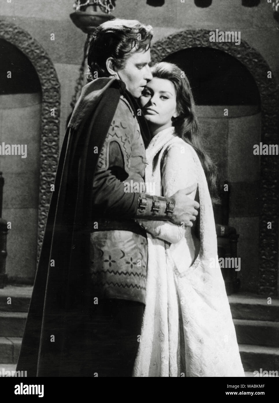 Charlton Heston, Sophia Loren, 'El Cid' (1961), Allied Artists Référence de dossier 33848-380THA Banque D'Images