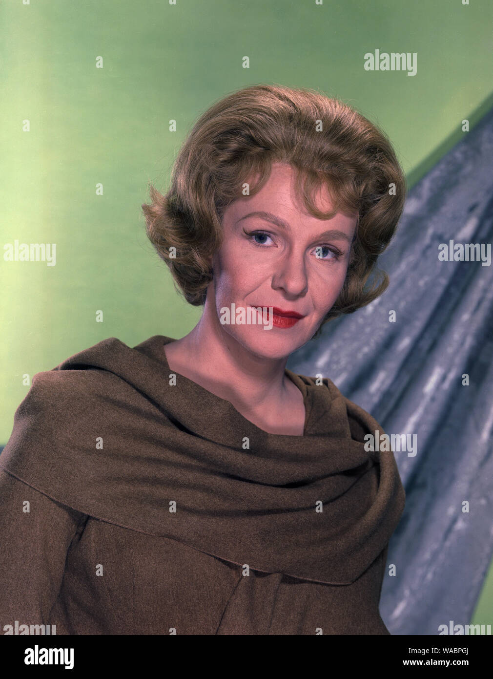 Portrait couleur de Geraldine Page, vers 1965 Référence de dossier 33848-211THA Banque D'Images