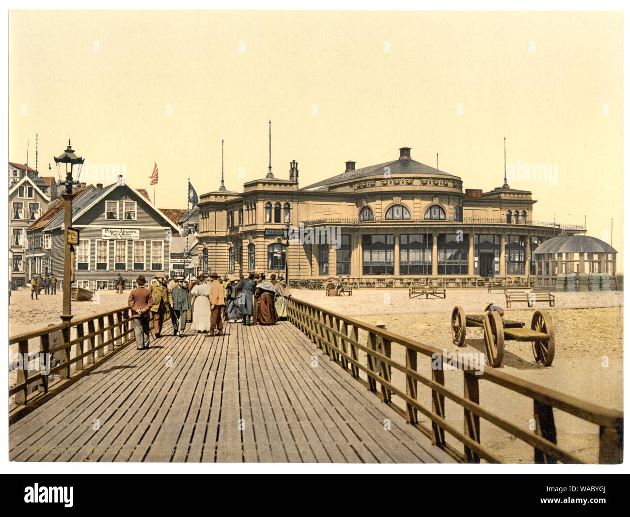 Maison de conversation, Helgoland, Allemagne Banque D'Images