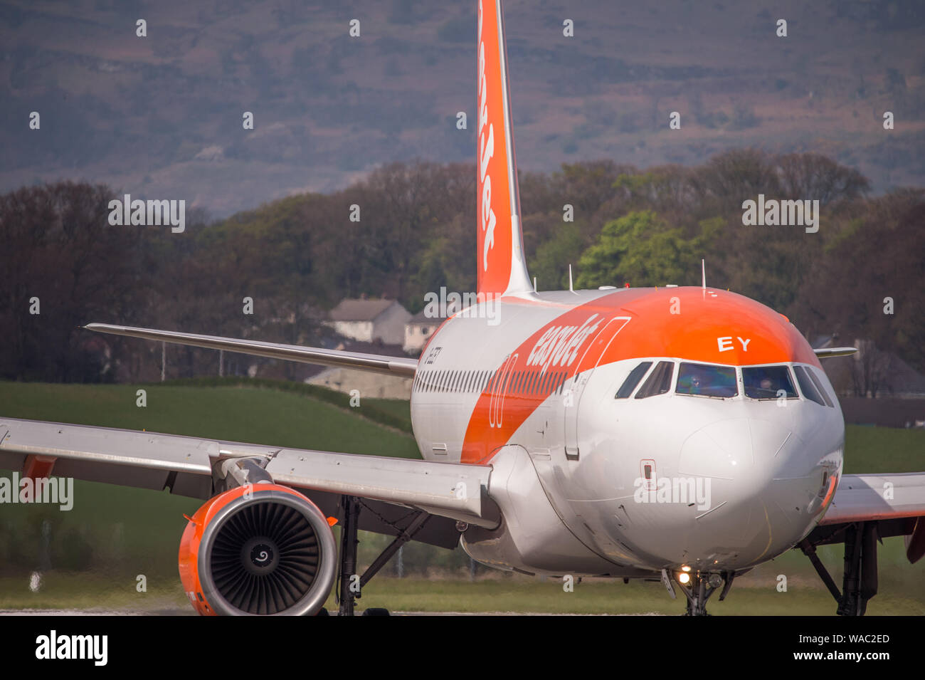 Glasgow, Royaume-Uni. 19 avril 2019. Vu l'arrivée et au départ des vols de l'Aéroport International de Glasgow. Colin Fisher/CDFIMAGES.COM Crédit : Colin Fisher/Alamy Live News Banque D'Images