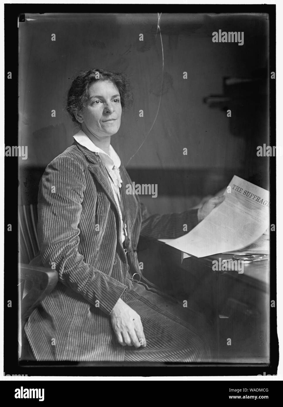 DORR, Mme. RHETA C. SUFFRAGETTE. Avec la première édition de 'la suffragette' Banque D'Images