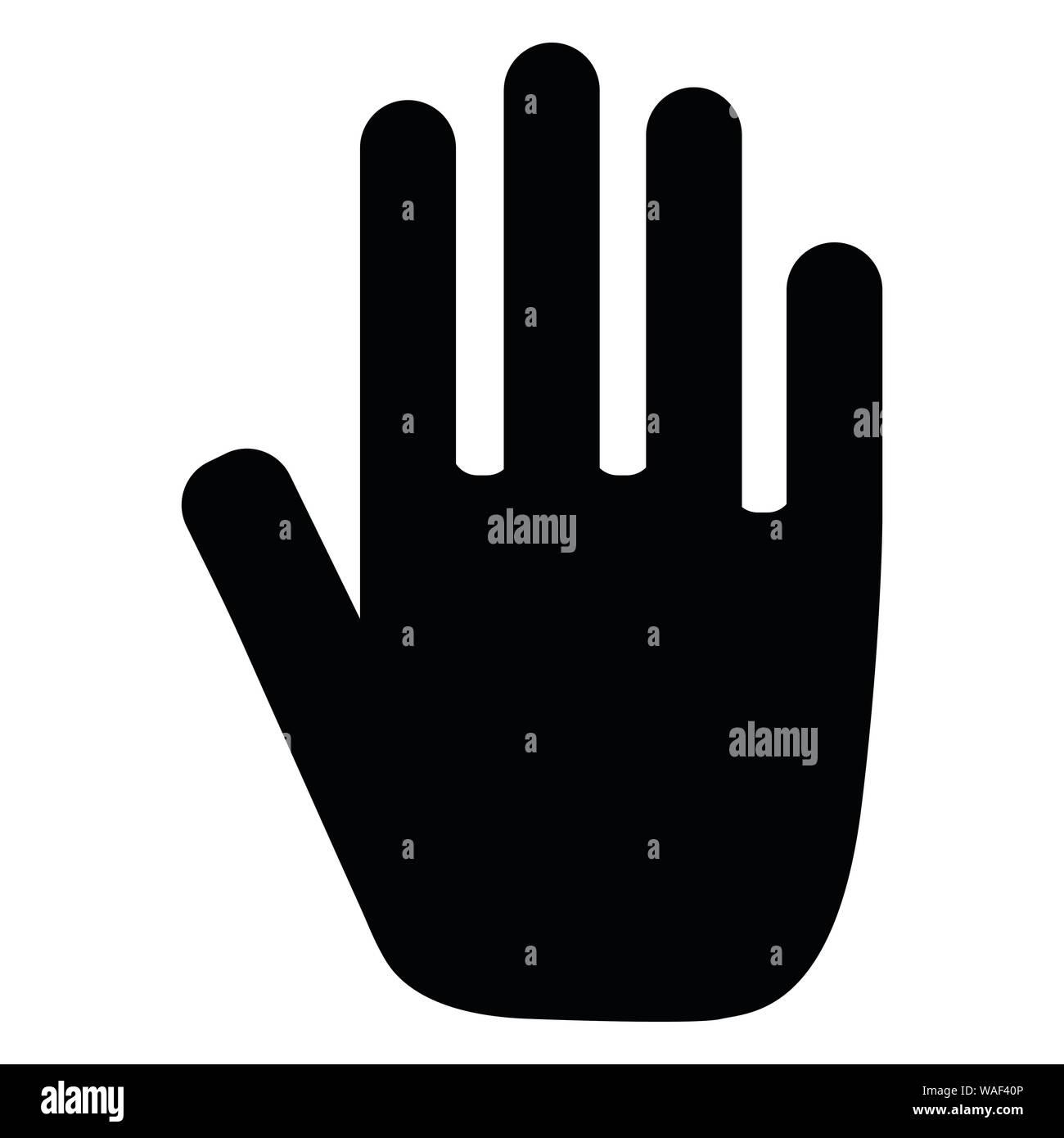 Cliquez sur l'icône du curseur à la main. Cliquez sur l'icône à la main. Pointeur doigt vecteur isolé. L'utilisation parfaite pour site web, conception, dessin, etc. Illustration de Vecteur