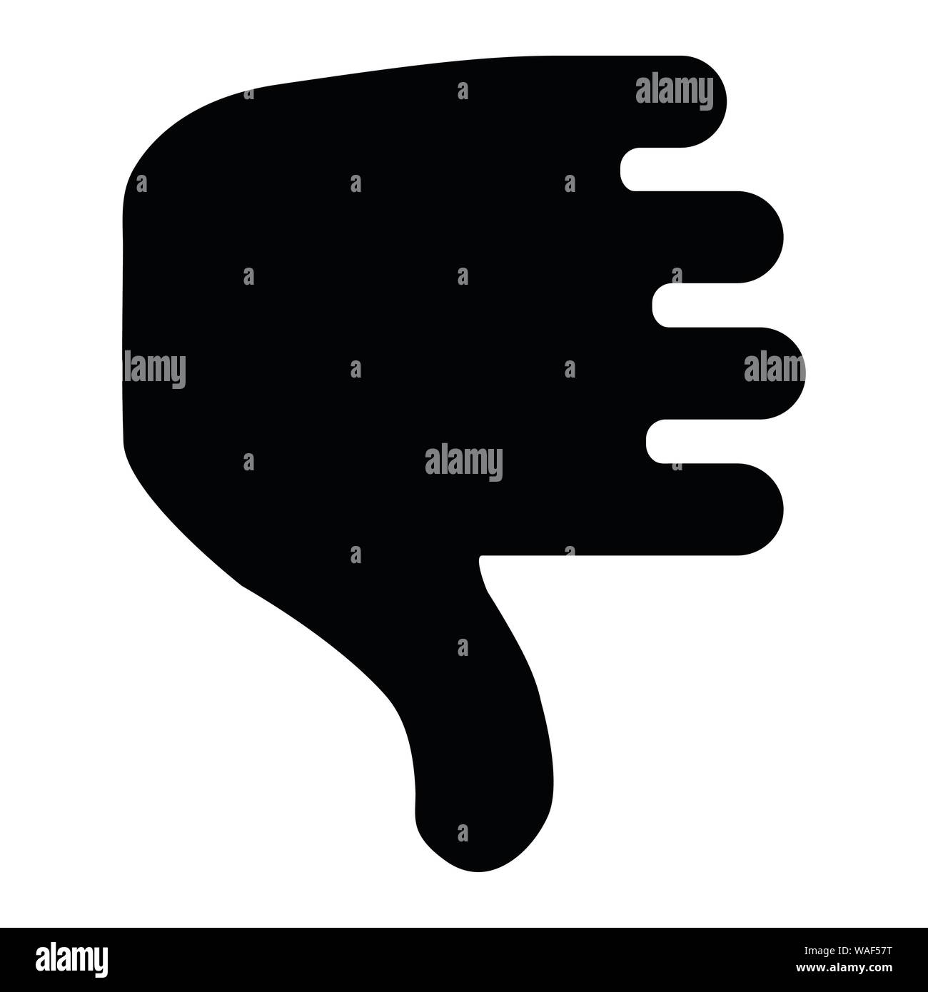 Cliquez sur l'icône du curseur à la main. Cliquez sur l'icône à la main. Pointeur doigt vecteur isolé. L'utilisation parfaite pour site web, conception, dessin, etc. Illustration de Vecteur