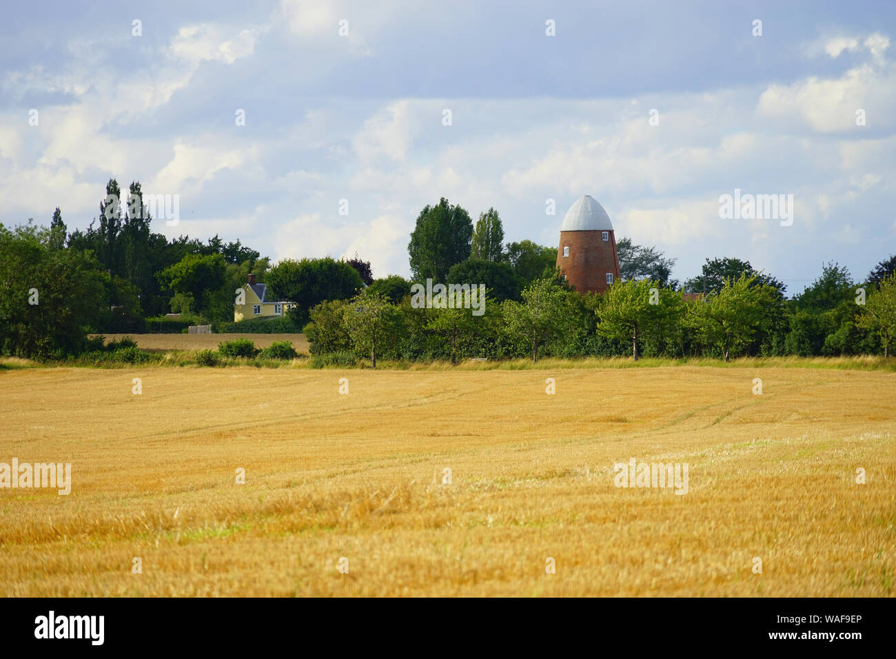 L'usine désaffectée à Mill End, près de Clavering, Essex Banque D'Images