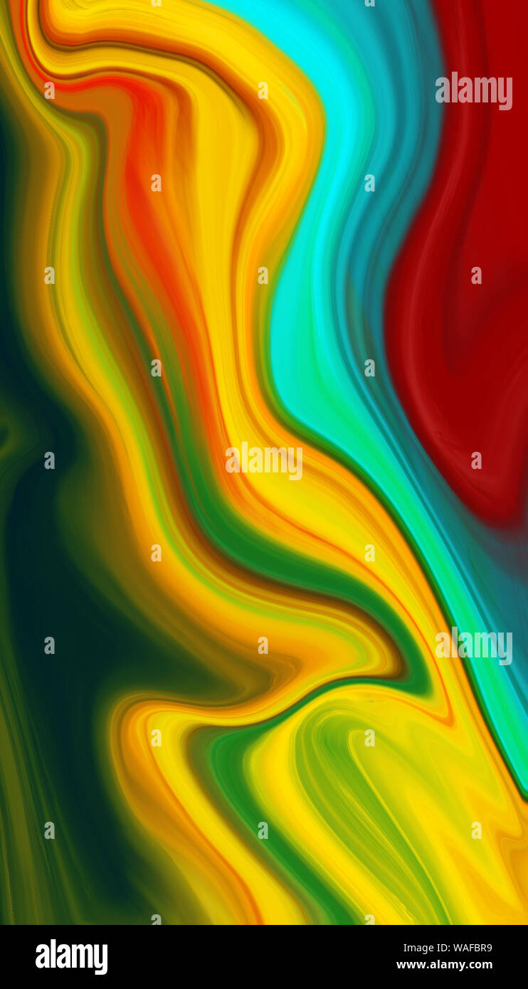 Résumé Contexte de flux. En eefect la peinture. Art moderne. Banque D'Images